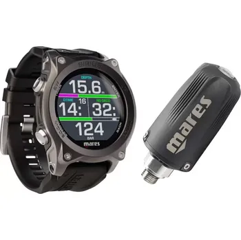 Mares Potápěčský hodinkový počítač SIRIUS s LED sondou 2.0 černá BKBK