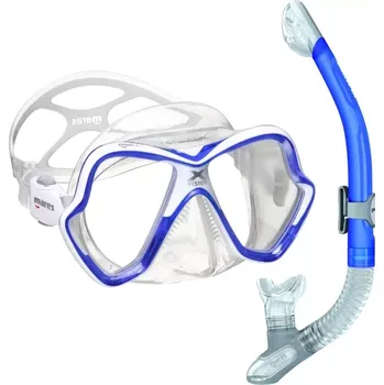 Potápěčská maska Mares Set na šnorchlování X-VISION + ERGO DRY modrá/transparentní BLWCL