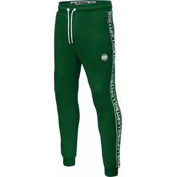 Tepláky PitBull West Coast TAPE LOGO - zelené - PWCT_OLDTAPE_GREEN Velikosti: M