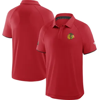 Pánské tričko Fanatics Pánská tričko Chicago Blackhawks NHL Authentic Pro Rink Polo Velikost: L