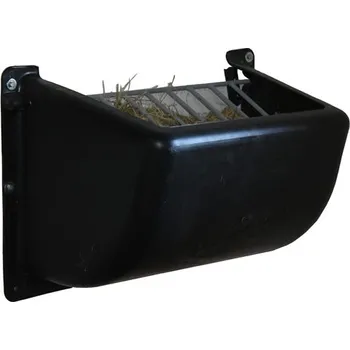 krmítko pro hospodářská zvířata OK Plast jesle na seno pro koně s kovovou mříží