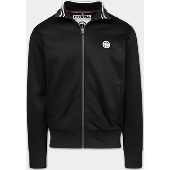 Pánská mikina Mikina PitBull West Coast Tape Logo - černo/bílá - PWC_PMOTAPELOG_BLK Velikosti: XL