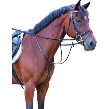 Martingal Martingal kožený černý - doprava zdarma od 2 000 Kč