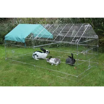 ohrádka pro malé zvíře Venkovní kotec PEN pro králíky 103x103x220cm