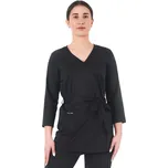 Antibakteriální elegantní zdravotnická halenka Louis Lanier SIENA Barva: Černá, Velikost: S