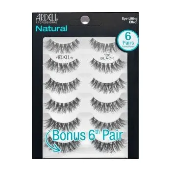 Umělé řasy Ardell Natural Lashes 6 Pairs umělé řasy 120