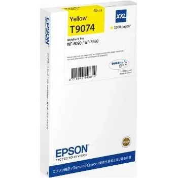 Tiskárna EPSON Ink bar WorkForce-WF-6xxx Ink Cartridge Yellow XXL 69 ml (7.000 str.)