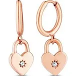 VUCH Náušnice Zibella Rose Gold + Dárkové balení