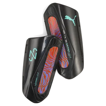 Fotbalový chránič Puma Neymar JR ULTRA Light Strap černá UK L