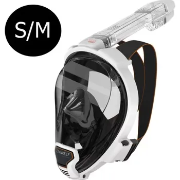 Potápěčská maska Oceanreef Celoobličejová Šnorchlovací maska OCEAN REEF ARIA QR + S/M S / M bílá