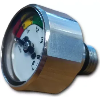 Měřič tělesných funkcí Soprassub Tlakoměr PONY BOTTLE GAUGE 350 Bar