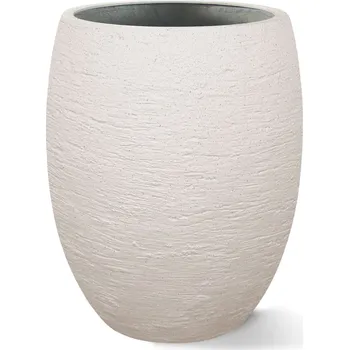 Květináč Terreno Tall Balloon Sand Ø 55 cm / V 68 cm