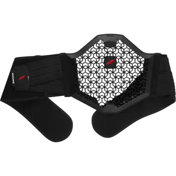 Motocyklový chránič hrudi a pátěře Bederní chránič Zandona AIRnet Lumbar PRO černý