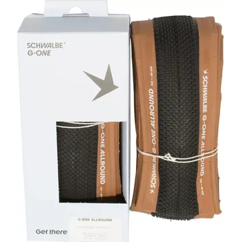 Komponent pro jízdní kolo Schwalbe Plášť silniční Schwalbe G-one Allround, Addix, Race Guard, Tubeless Easy, Bronze Skin 2026 průměr/šíře 622 x 40 (700x38C/700x40C)