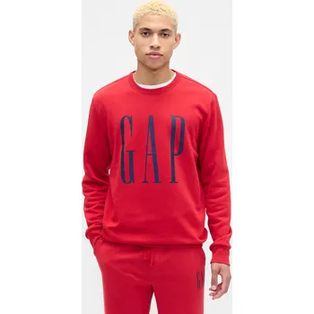 Pánská mikina GAP Mikina s logem - Pánské GAP červená 3471328