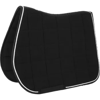 RIDING WORLD Corduroy podsedlová dečka pro koně b.černá - doprava zdarma od 2 000 Kč