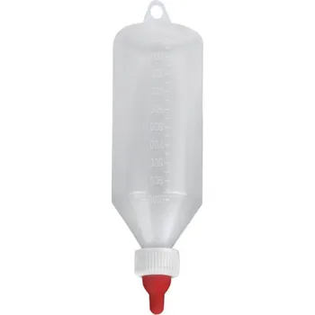 napáječka pro hospodářská zvířata KERBL krmná láhev pro jehňata s dudlíkem, 1000ml - doprava zdarma od 2 000 Kč