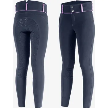 Jezdecké kalhoty Jezdecké rajtky HORZE Daniela dětské b. tm.modrá 140