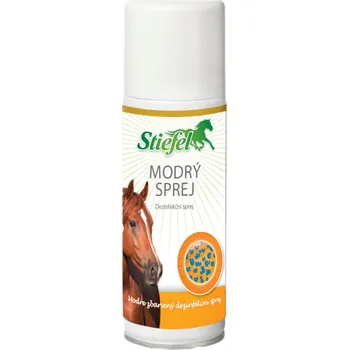Kosmetika pro koně STIEFEL MODRÝ SPREJ na dezinfekci stájového prostředí 200 ml - doprava zdarma od 2 000 Kč
