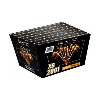 Zábavní pyrotechnika Triplex Baterie 40 ran F2 V BROCADE HORSE TAIL - Baterie 40 ran XB2001