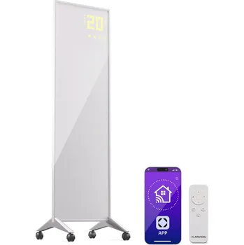 Infrazářič Klarstein Wonderwall Bornholm Smart 400W 100x30cm Infrapanel​ Bílý (10045470)