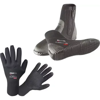 Neoprenový oblek Mares Set pro otužilce NG BOOT + FLEXA CLASSIC 5mm 8 (42) XXS