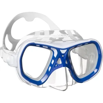Potápěčská maska Mares Maska na potápění a freediving SPYDER pro malý obličej bílá / modrá / transparentní WHBCL