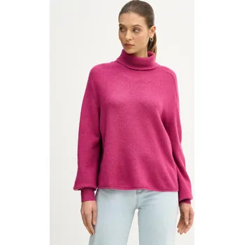 Pánská móda Svetr United Colors of Benetton 11CZD204F růžová 43X, vel. L