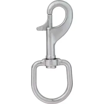 karabina Tecline Nerezová karabina 88mm s očkem