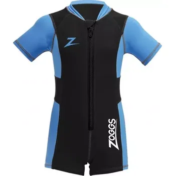 Neoprenový oblek Zoggs Dětský plavecký oblek - LIGHT SHORTY JR 1,5 M Modrá