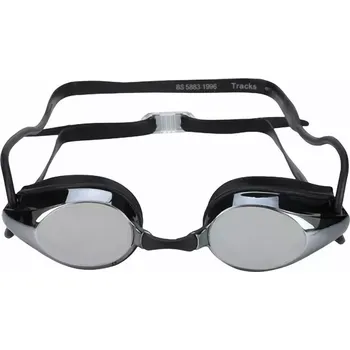 Vodní sport Arena Plavecké brýle - TRACKS MIRROR Černá / stříbrná