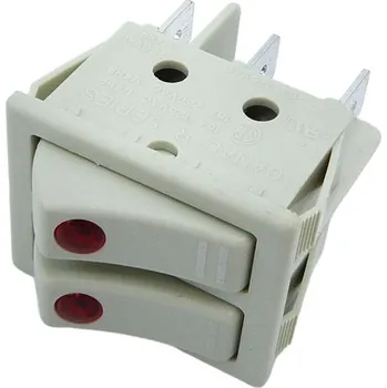vypínač Dvojitý kolébkový vypínač KH-770925V olejového radiátoru