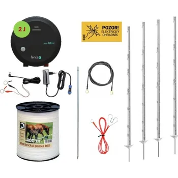 Jezdecké sedlo SUPER Duo sada-ohradník pro koně o délce 200m