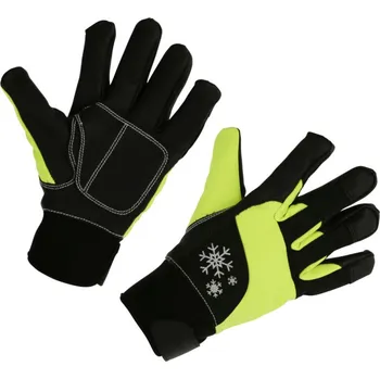 Jezdecké rukavice Jezdecké zimní rukavice KERON Mini Winter dětské b.žlutá 8