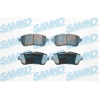 Brzdová destička Sada brzdových destiček, kotoučová brzda SAMKO 5SP2045