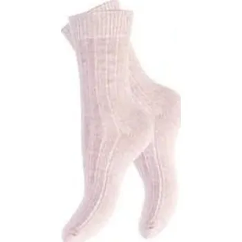 Dámské vlněné jemné ponožky sv.růž. 39-42 - doprava zdarma od 2 000 Kč