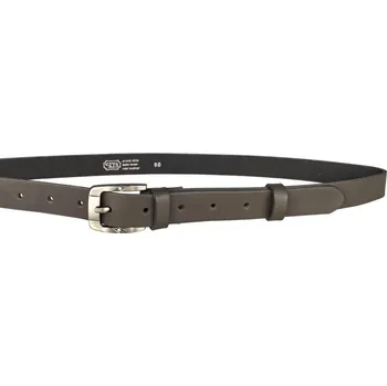 Opasek PENNY BELTS Kožený opasek 172-50 šedý - 75 cm