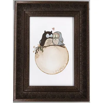 Rám na obraz Bondecor Fotorám - plastový strukturovaný, lišta 2035, měděný Velikost: 10x15