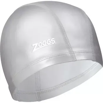 Čepice Zoggs Plavecká čepice - NYLON-SPANDEX PU COATED CAP Stříbrná