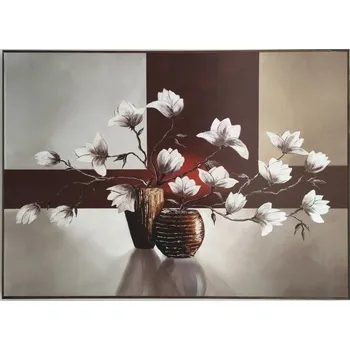 Obraz Bondecor Obraz na desce "Kytka ve váze" 70x50cm