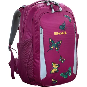 Školní batoh BOLL SCHOOL MATE 20 Butterflies boysenberry