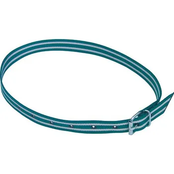 Značení hospodářského zvířete Krční řemen zelenobílý s přezkou 120cm - doprava zdarma od 2 000 Kč