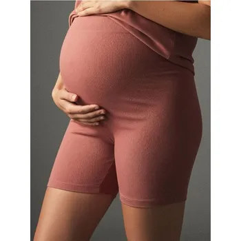 Dámské kraťasy Sinsay - Cyklistické kraťasy MÁMA - růžová - 7599J-30X - 7599J-30X-XS