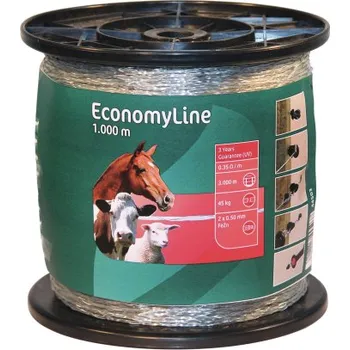 Ohradník Monolanko pro elektrický ohradník NYLON 1,5mm, 1000m - doprava zdarma od 2 000 Kč