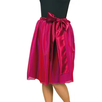 Karnevalový kostým Festartikel-Müller GmbH Červená sukně s mašlí Velikost: L - 38/40