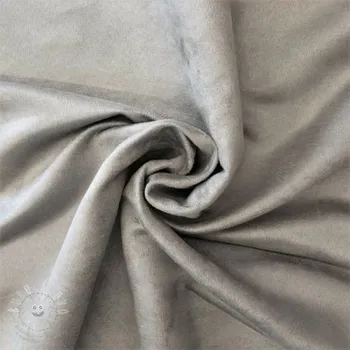 Umělá kůže semiš DOUDOU souris