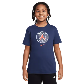 Pánské oblečení Nike PSG tmavě modrá UK Junior M