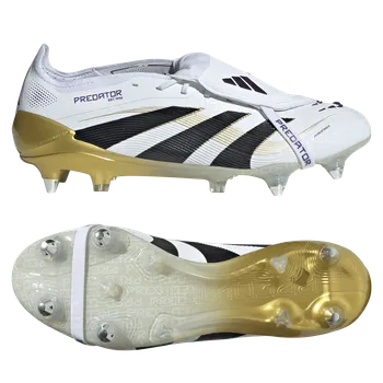 Kopačky Adidas Predator Elite FT SG bílá/černá/zlatá EUR 44