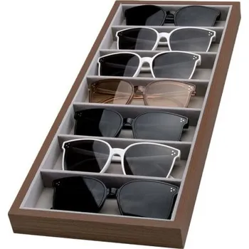 Pouzdro na brýle LIVEFY | Livefy organizér na brýle Sunny 7ks, hnědý