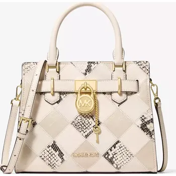 MICHAEL KORS dámská kabelka Hamilton Small Patchwork Satchel